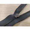 YKK kovový zip v černém provedení, velikost 5, barva antracit